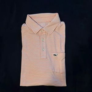 Striped Vineyard Vines Polo